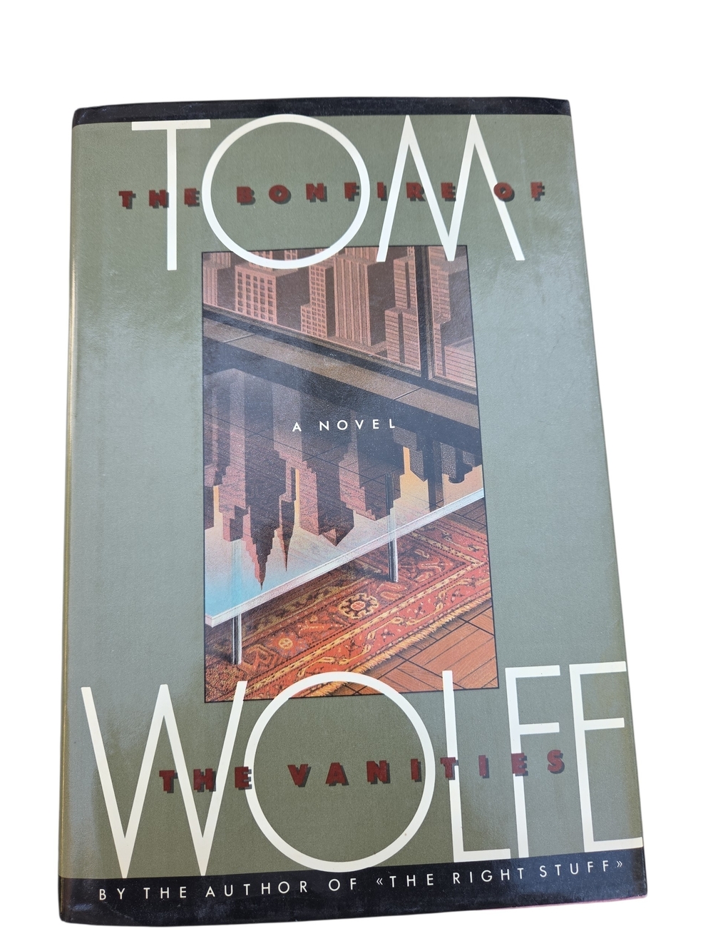 The Bonfire of the Vanities Hardcover - Green Cover